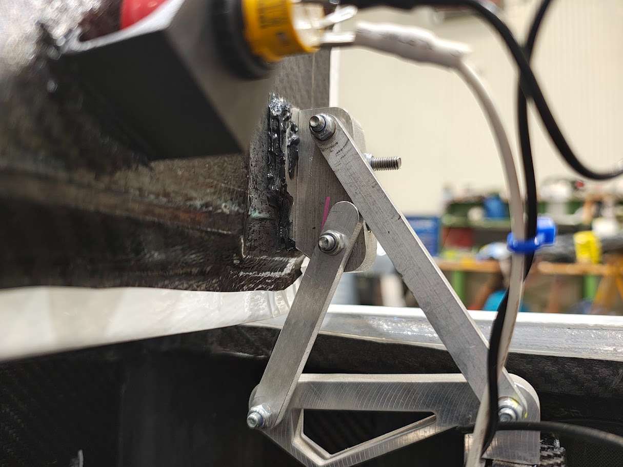 Waterjet machined hinge limiter