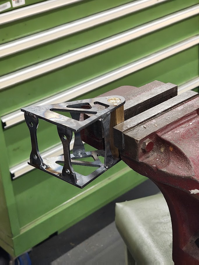 Welded shock mount