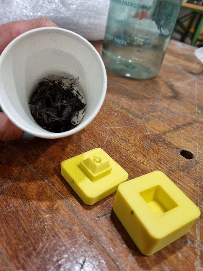 compression moulding keycap