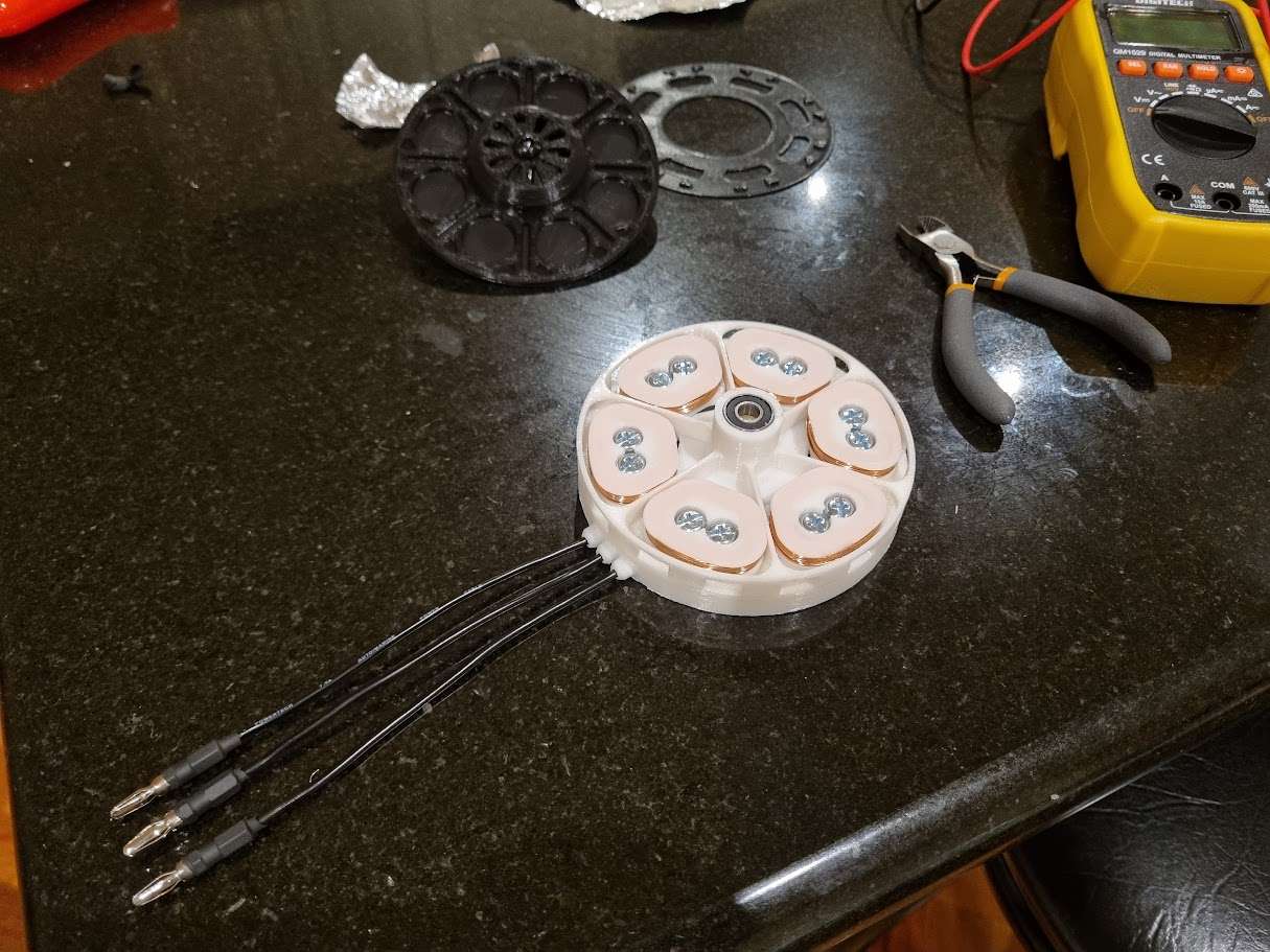 Assembled stator