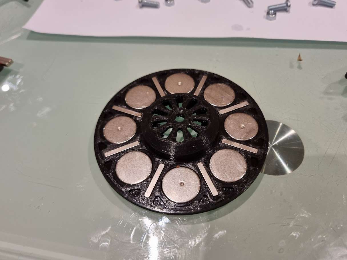Assembled rotor