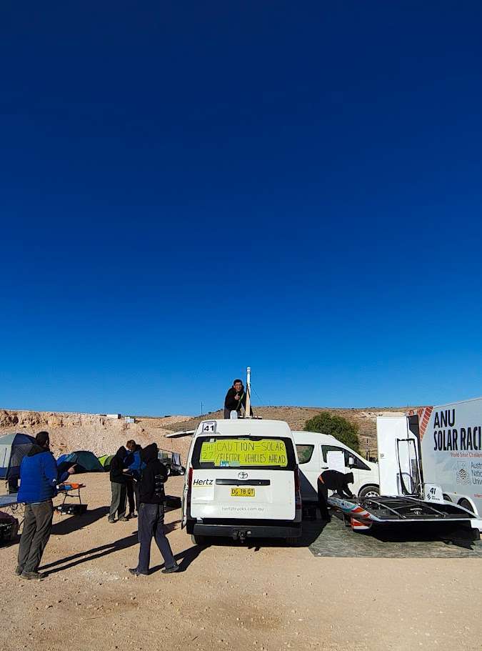 Coober Pedy mobile workshop