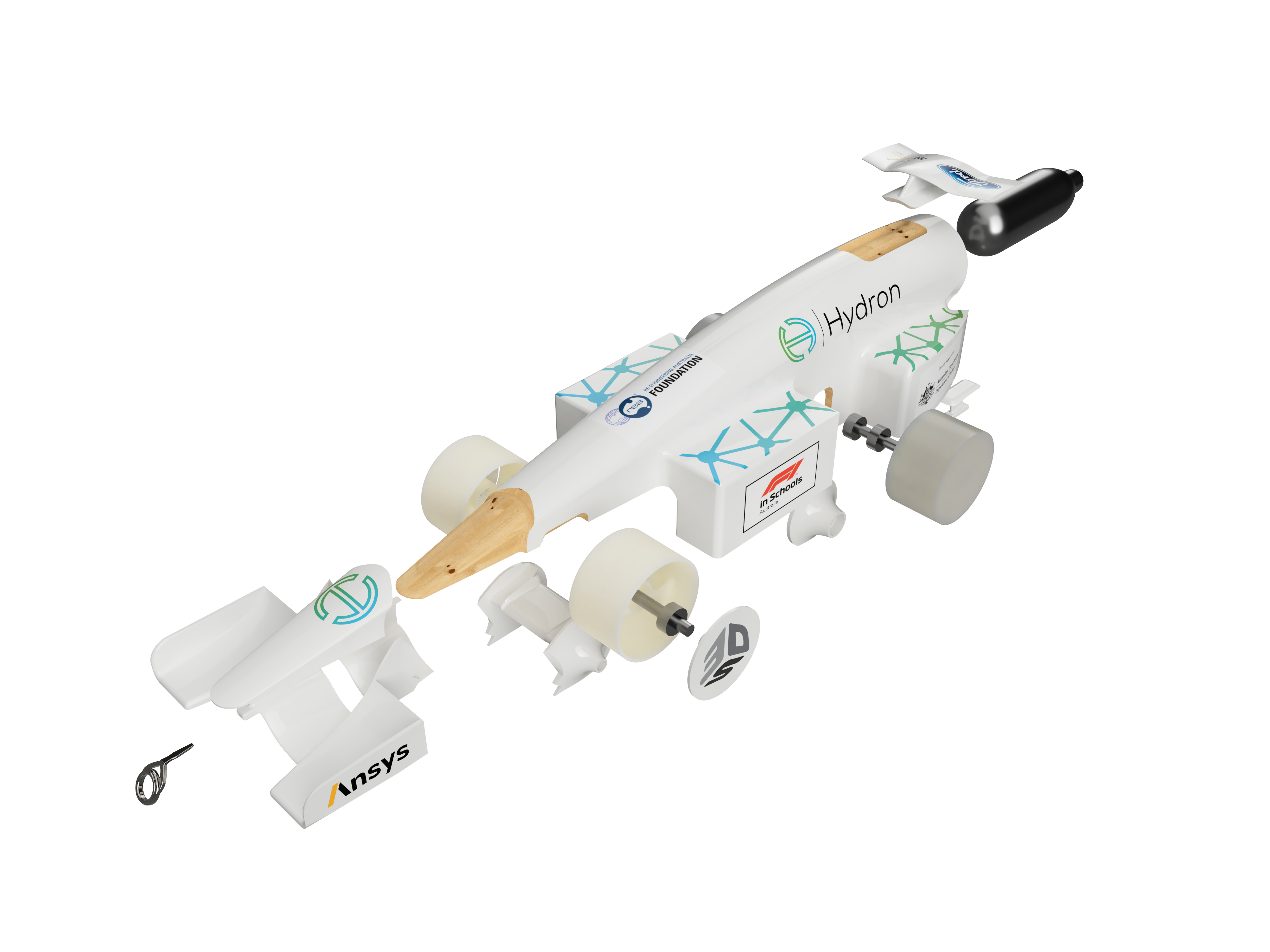 2020 State Final Car exploded view
